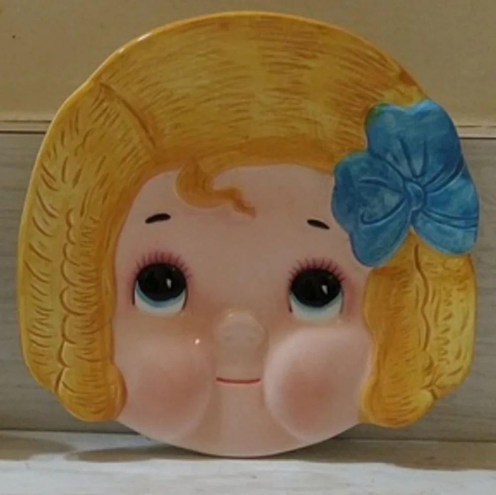 Vintage RARE 1982 House Of Global Art Dolly Dingle 5.5" Plate - Picture 1 of 2